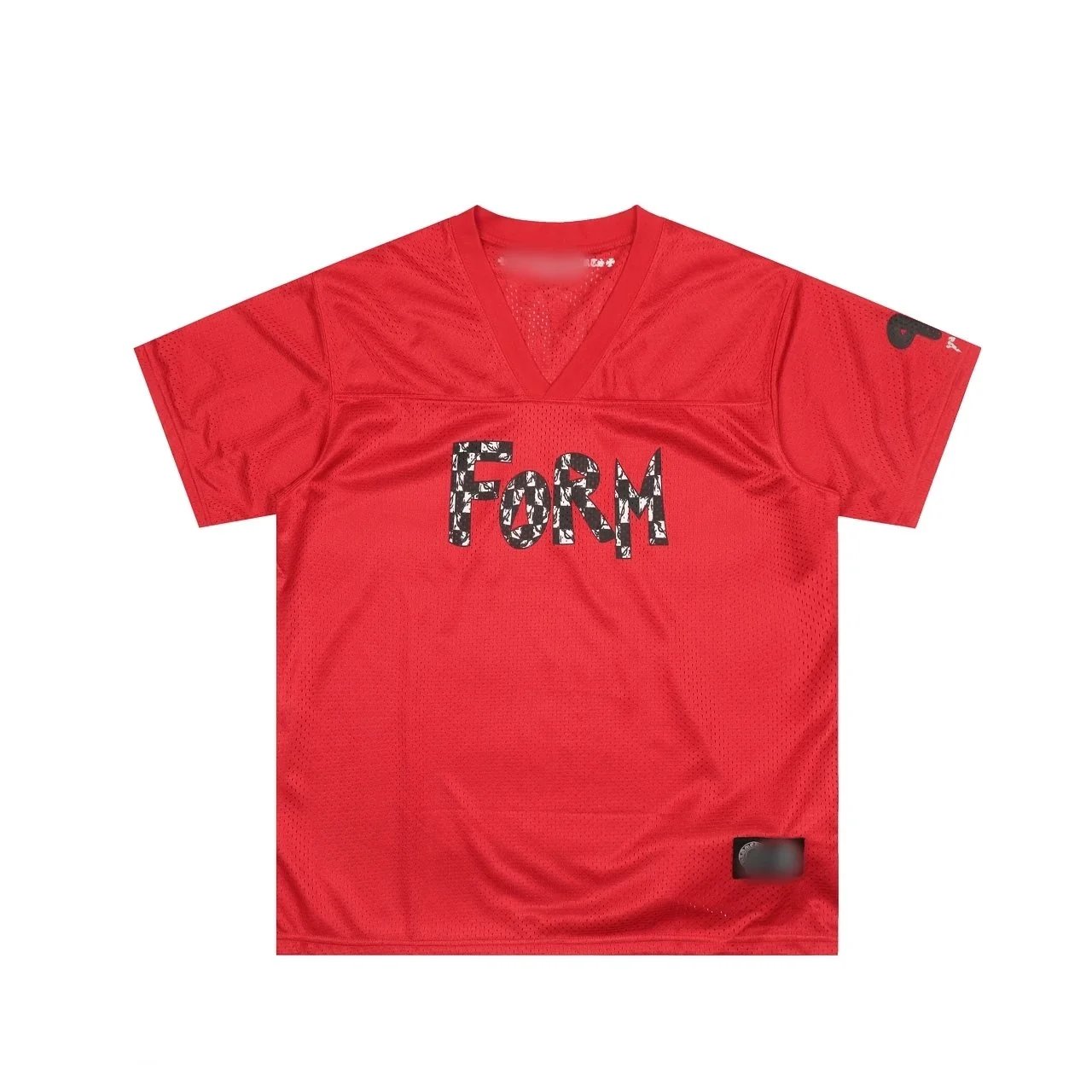 Chrome Hearts FORM Mesh Graphic Jersey Red