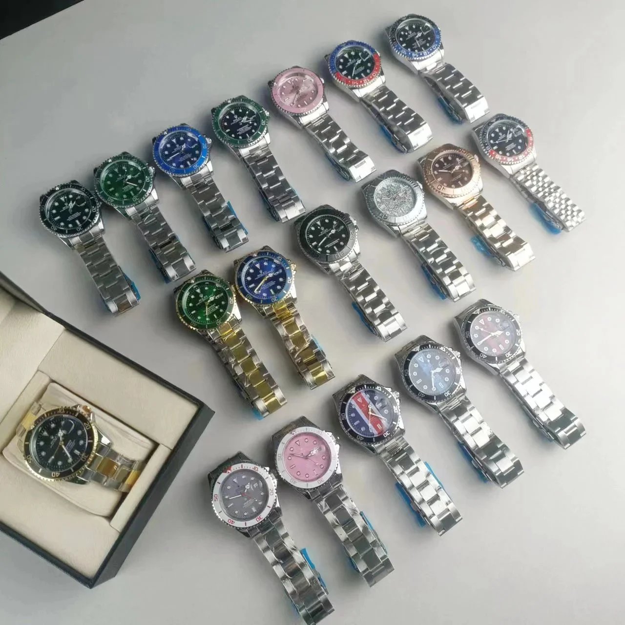 Rolex Submariner Luxury Watch Collection Multicolor