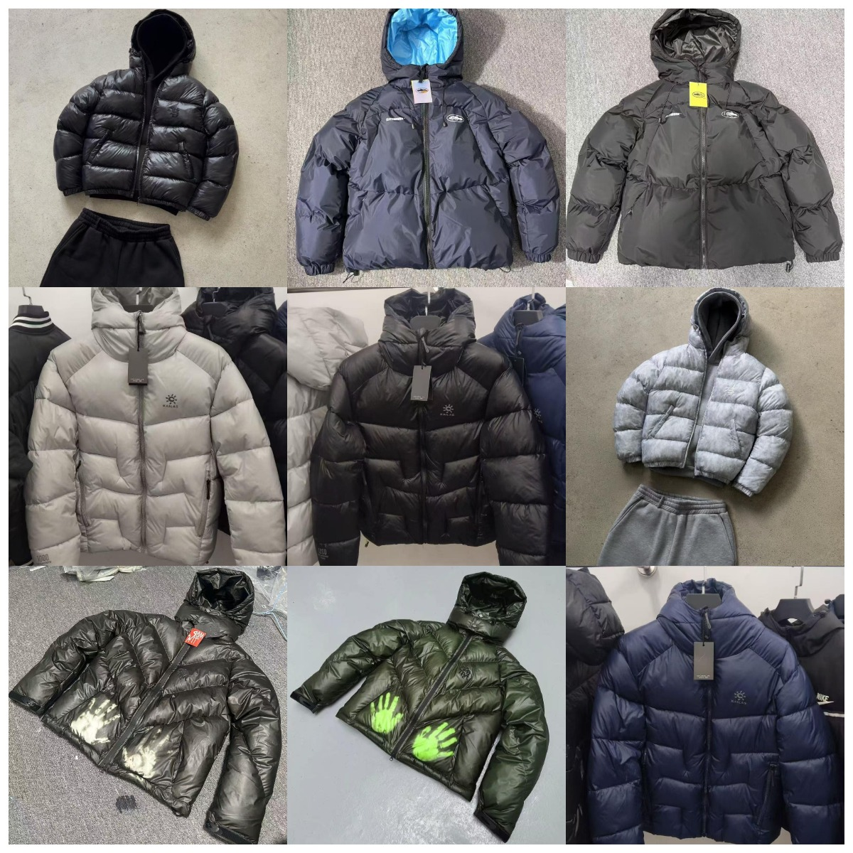 Kailas 1000 Fill Power Puffer Jacket Warm Down Jacket Black