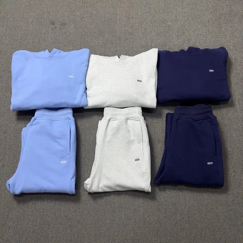 Design Minimalist Tracksuit Set Casual Sweatshirt and Joggers Multicolor
