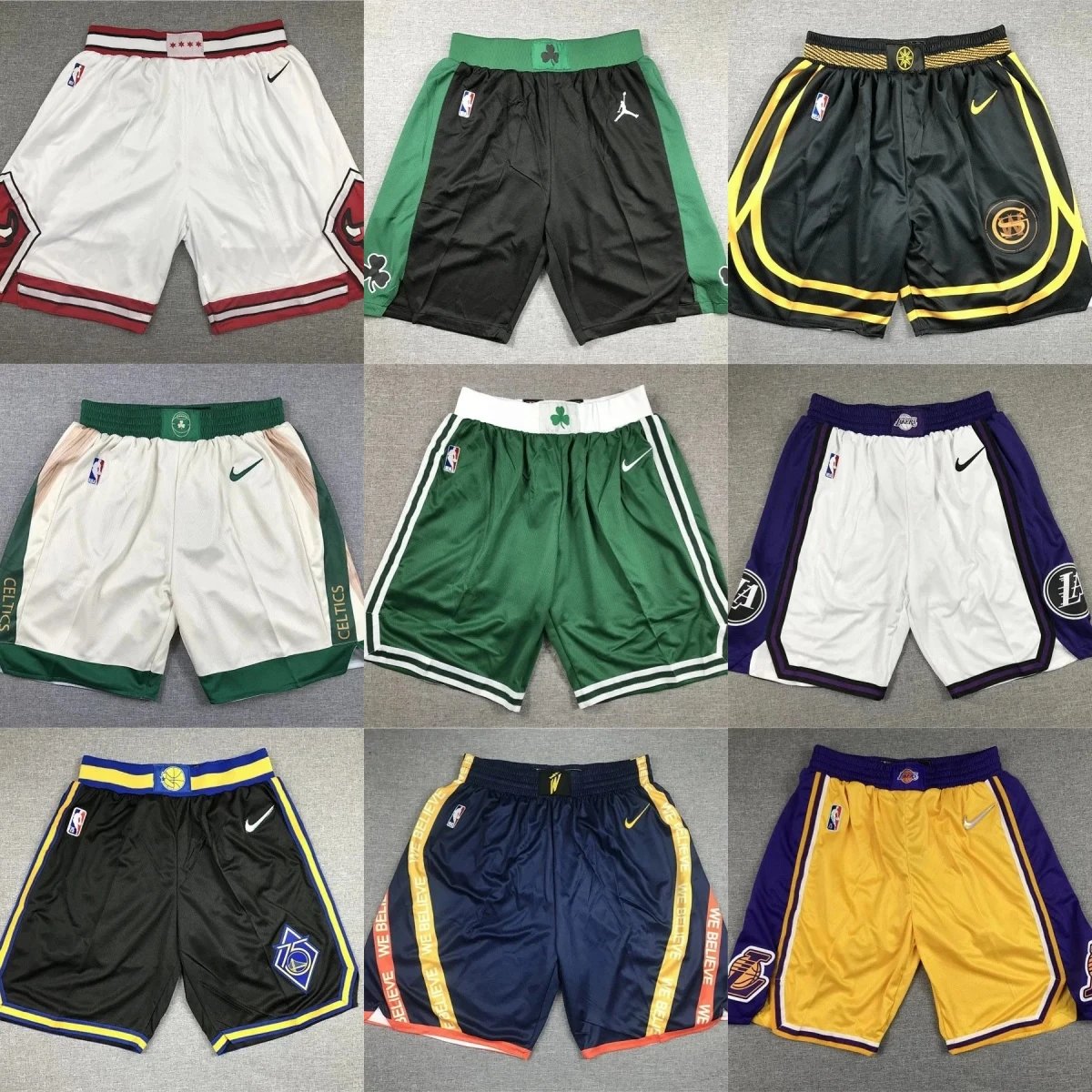 Nike NBA Swingman Basketball Shorts Multicolor