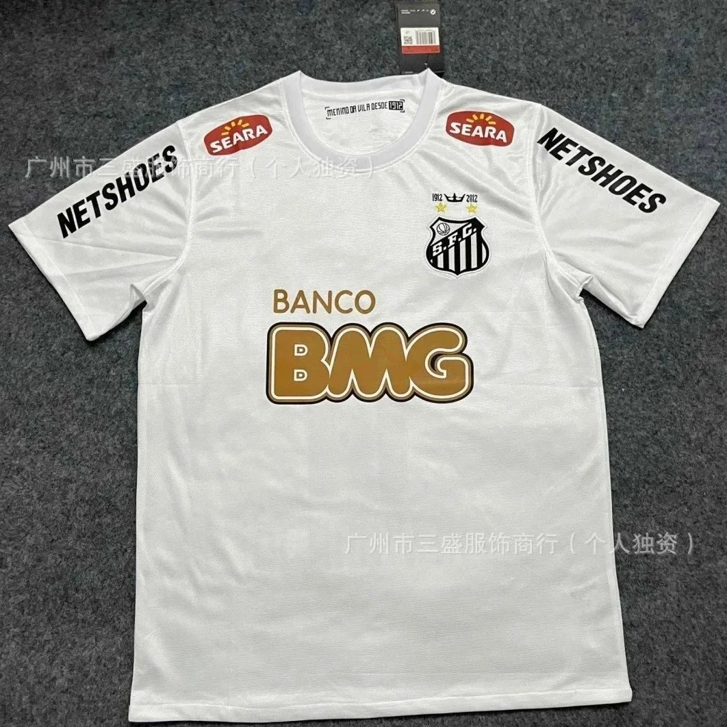 Nike Santos FC 2012 Centenary Retro Soccer Jersey White