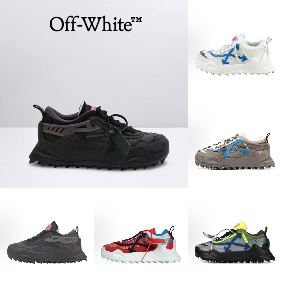 Off-White Odsy-1000 Chunky Sneakers Multicolor