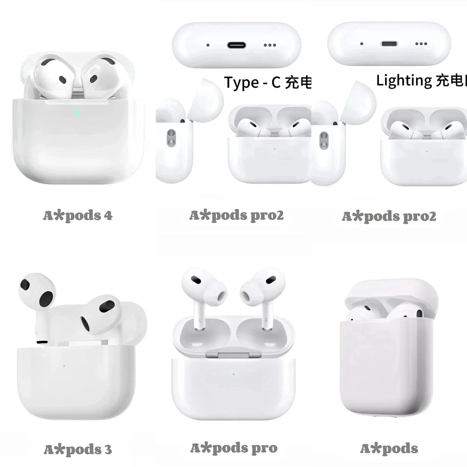Apple AirPods Wireless Bluetooth Earbuds White