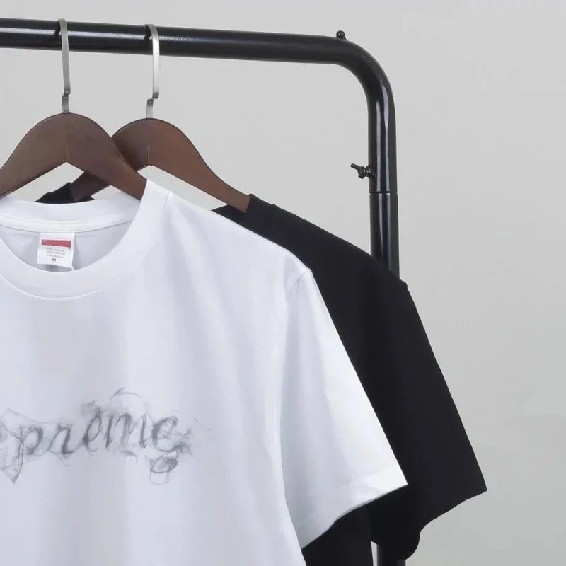 Supreme Smoke Graphic Streetwear T-Shirt White