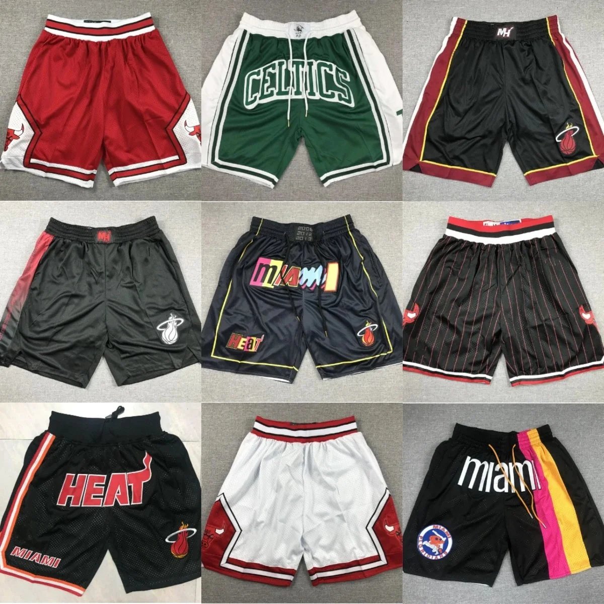 Mitchell & Ness M&N NBA Hardwood Classics Retro Basketball Shorts Multicolor