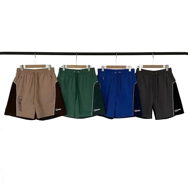 Trapstar Panelled Streetwear Shorts Multicolor