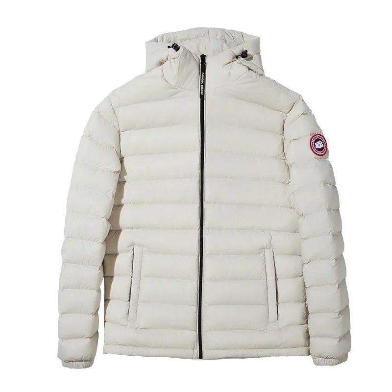 Canada Goose Crofton Hoody Lightweight Puffer Jacket White