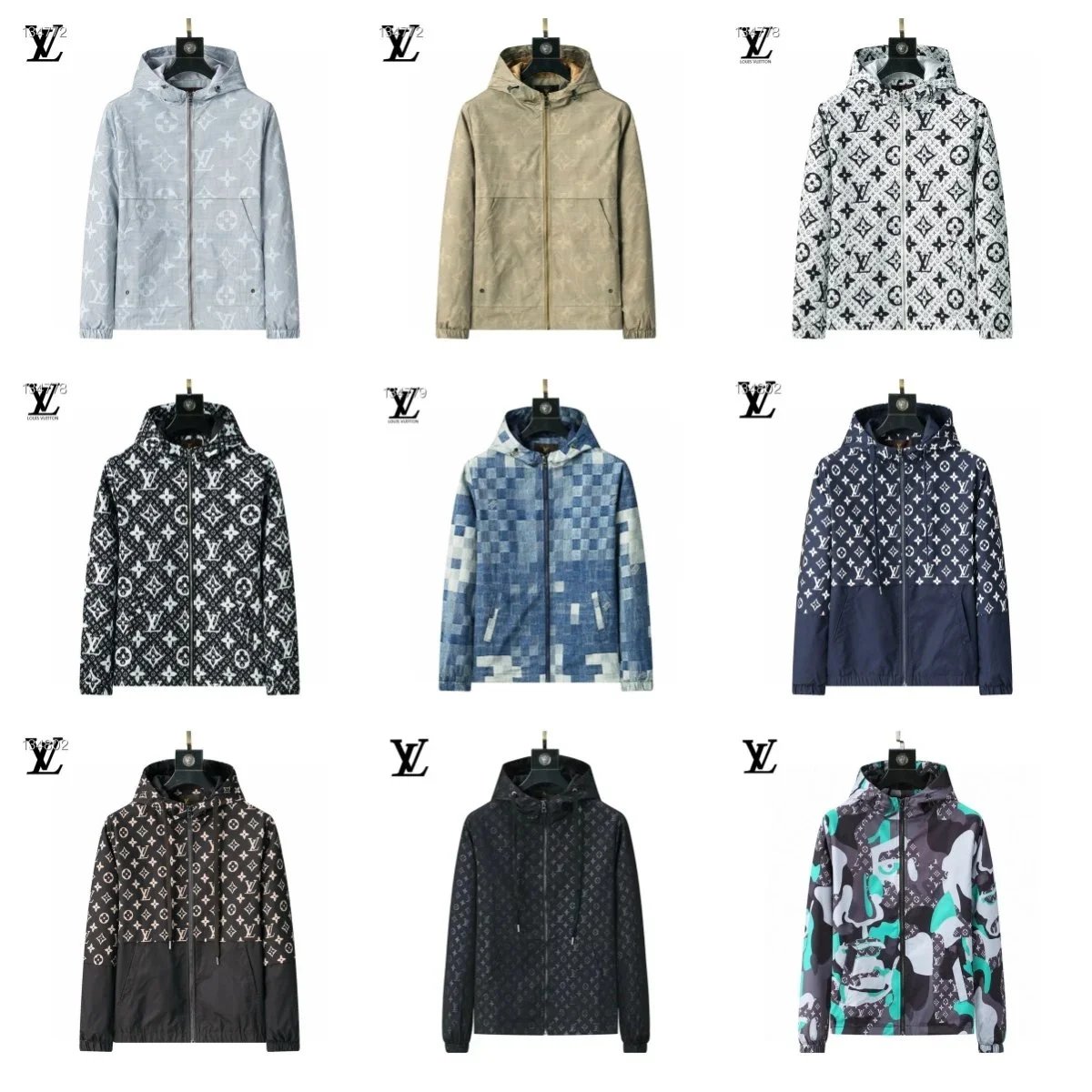Louis Vuitton LV Monogram Lightweight Windbreaker Jacket Multicolor