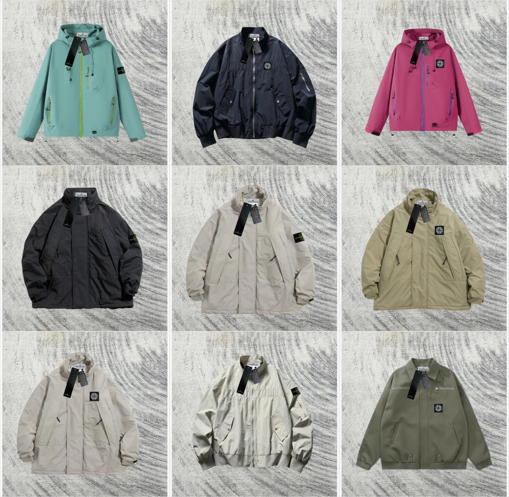Stone Island Soft Shell-R Functional Jacket Multicolor