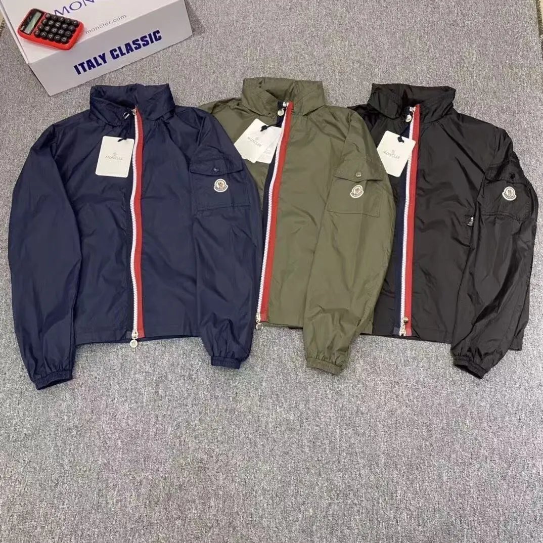 Moncler Windbreaker Lightweight Jacket Multicolor