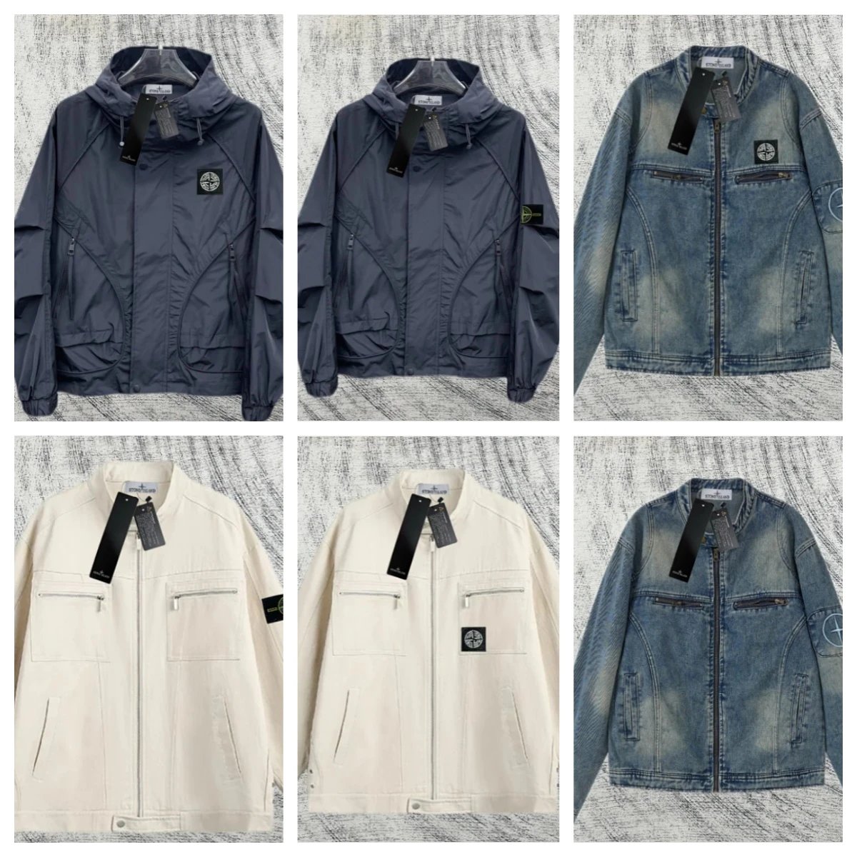 Stone Island Multi-Pocket Casual Jacket Multicolor