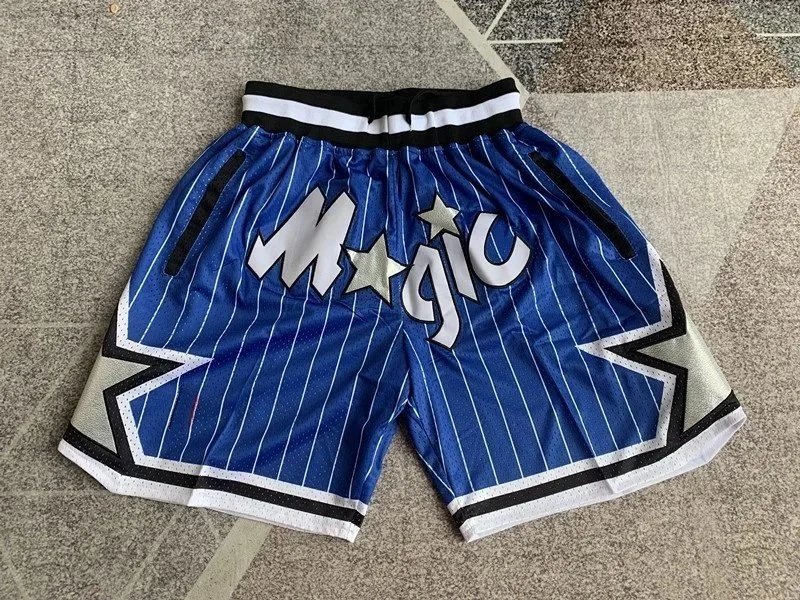 Mitchell & Ness M&N Orlando Magic Hardwood Classics Retro Basketball Shorts Blue
