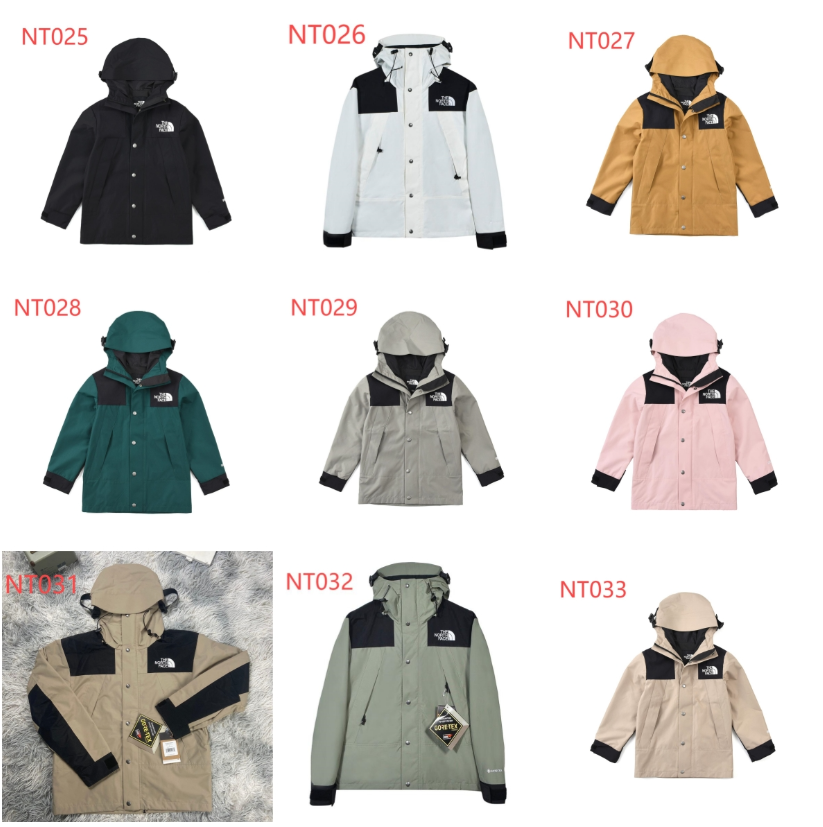 The North Face TNF Mountain Light Jacket Waterproof Windbreaker Multicolor