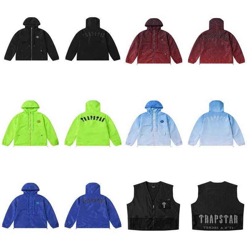 Trapstar Windbreaker Streetwear Jacket Multicolor