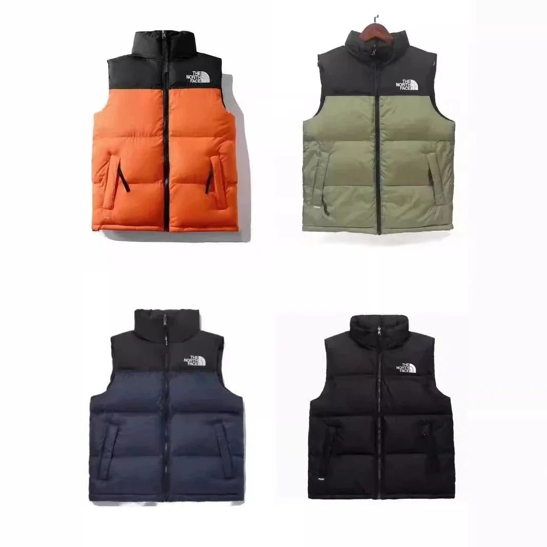 The North Face TNF Nuptse 700 Puffer Gilet Vest Multicolor