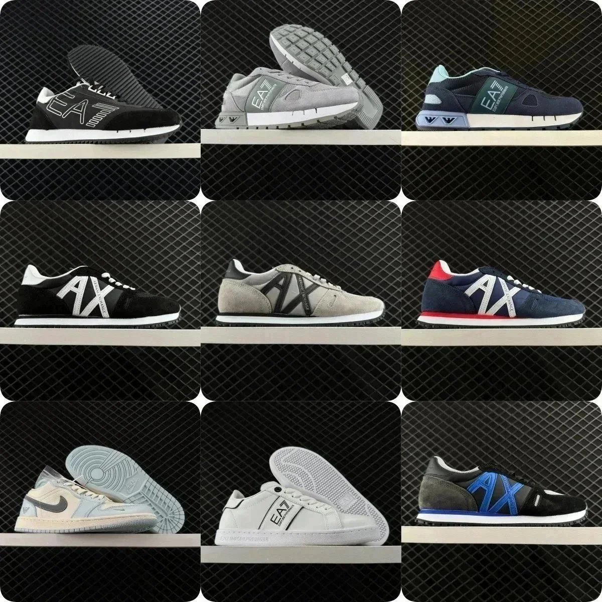 Emporio Armani EA EA7 Casual Sneakers Multicolor
