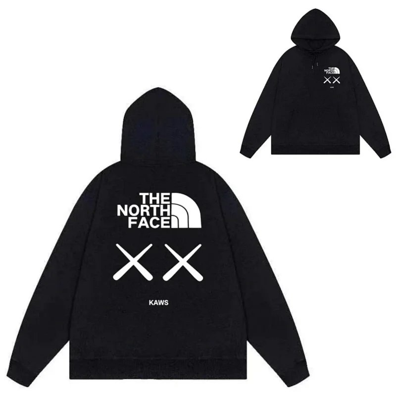 The North Face TNF KAWS Oversized Graphic Hoodie Black