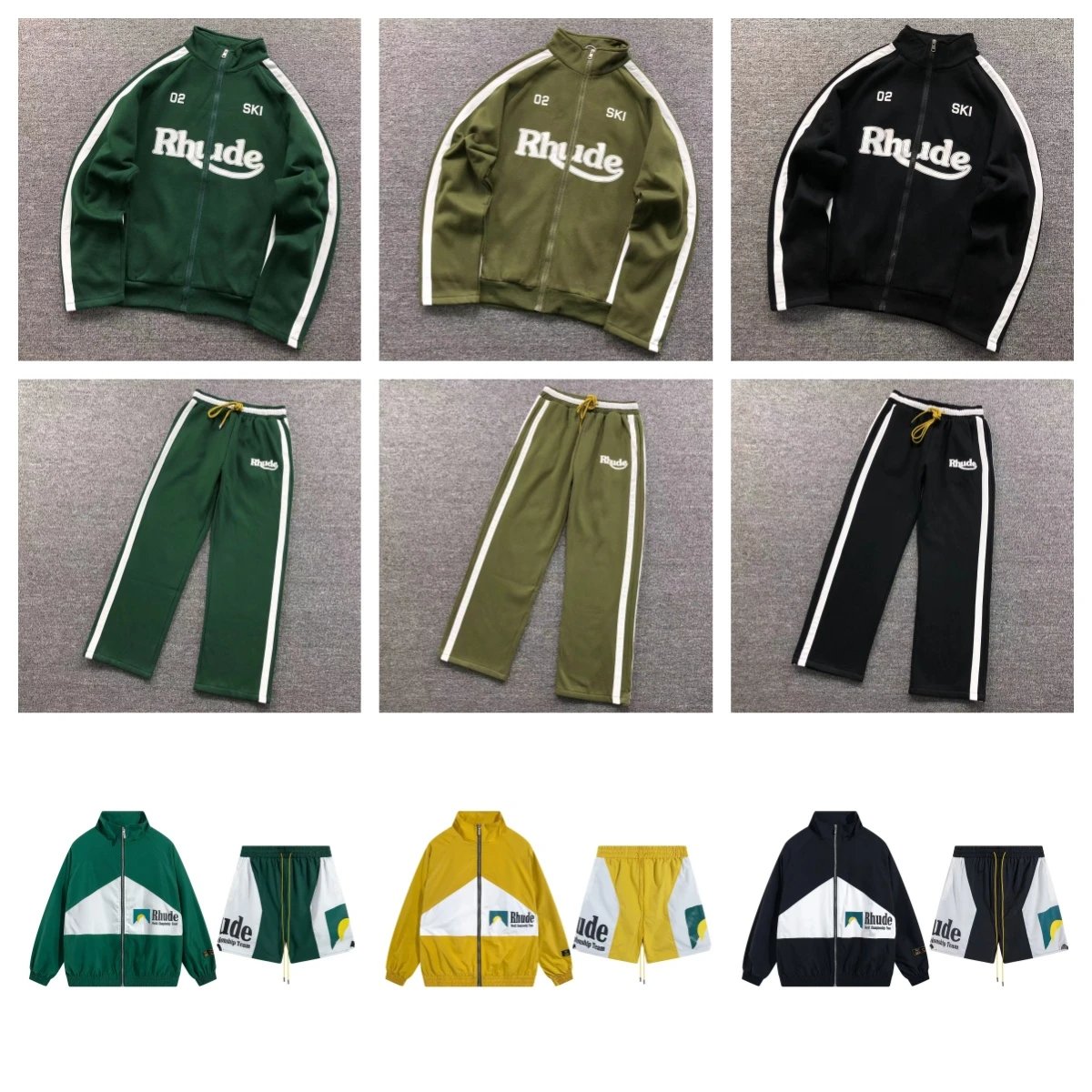 Rhude Ski Tracksuit Matching Set Casual