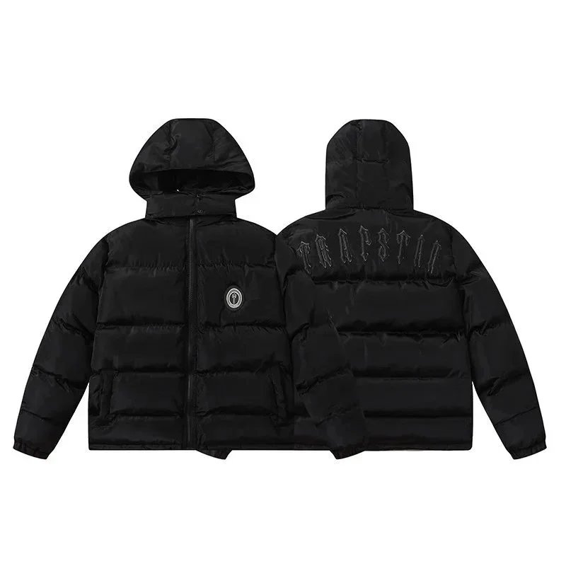Trapstar Irongate Puffer Streetwear Jacket Black