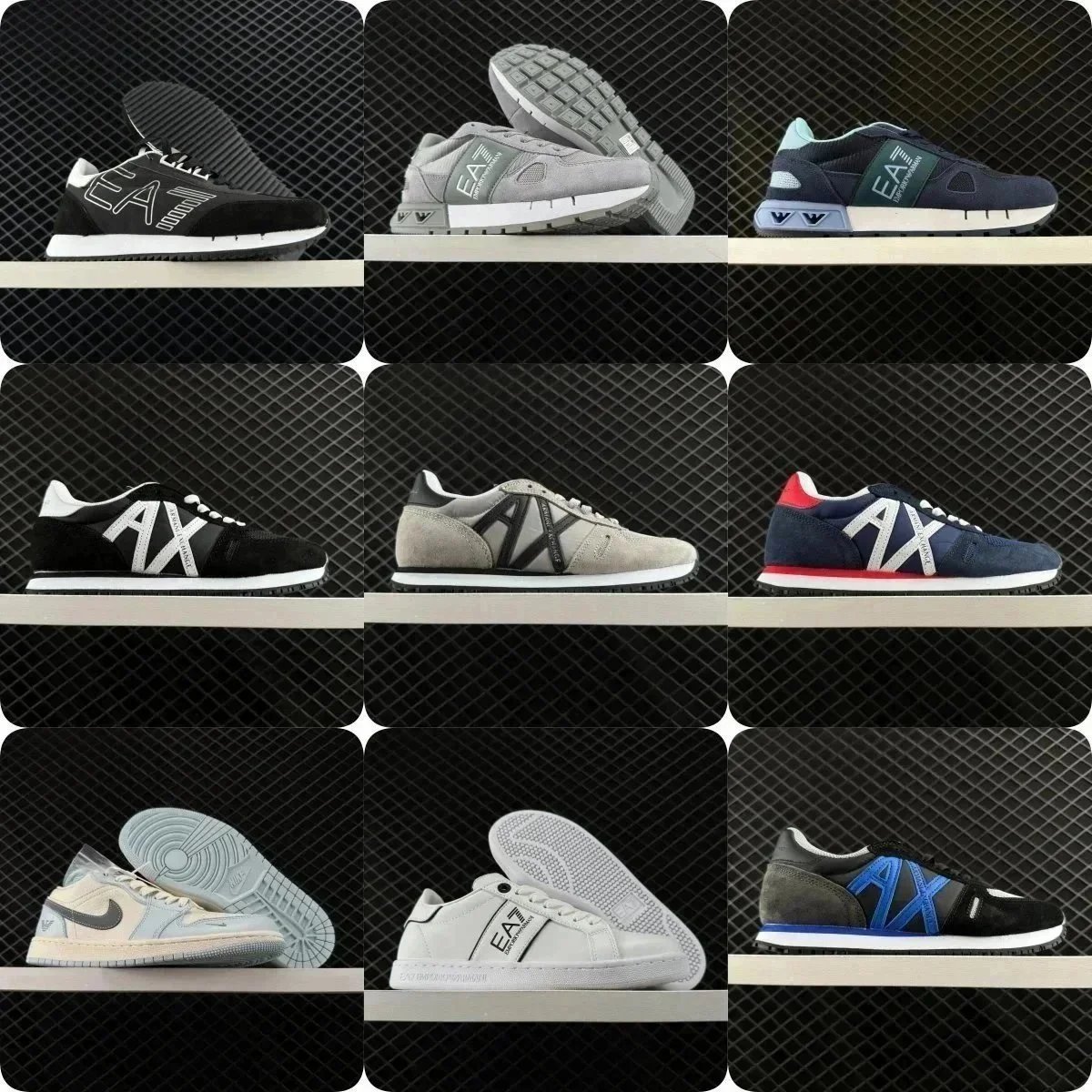 Emporio Armani EA7 Runner Casual Sneakers Multicolor