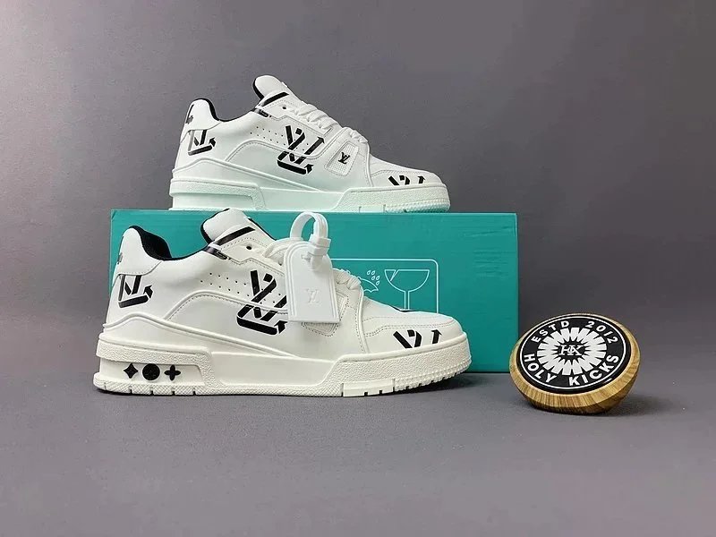 Louis Vuitton LV Trainer Sneaker Low Top Casual Sneakers White