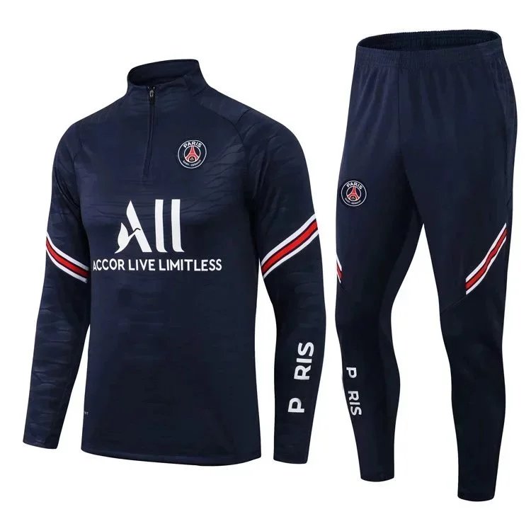 Nike Paris Saint-Germain Strike Drill Training Tracksuit Set Navy