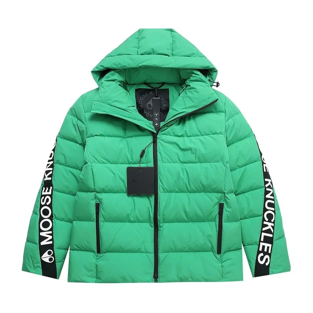Moose Knuckles Stirling Puffer Jacket Green