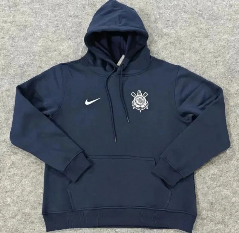 Nike Corinthians Football Club Sporty Hoodie Navy