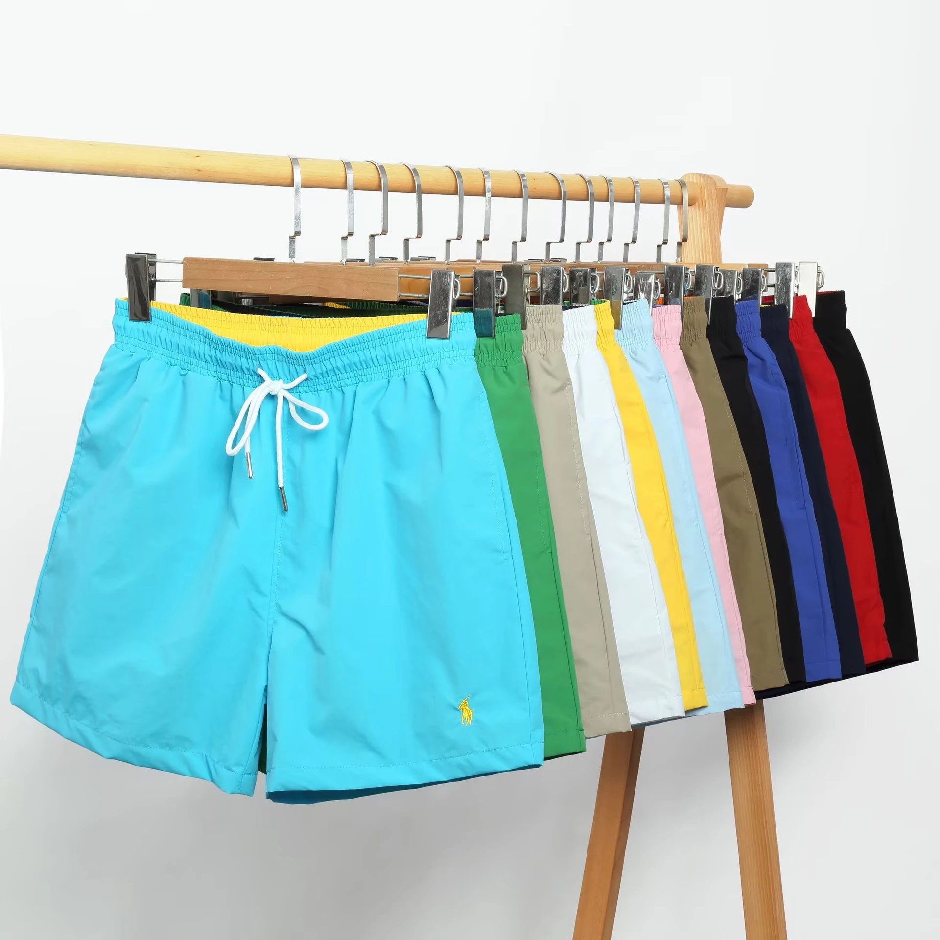 Ralph Lauren RL Traveler Quick-Dry Swim Trunks Multicolor