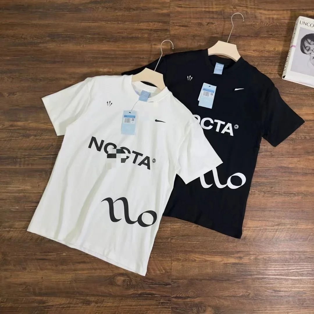 Nike NOCTA Graphic Streetwear T-Shirt White and Black