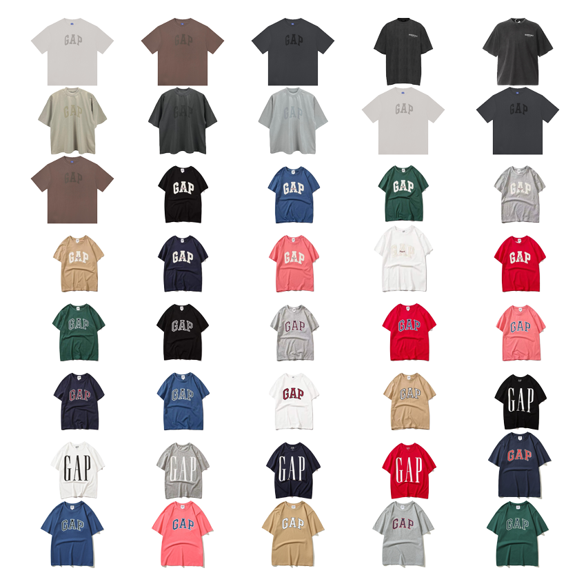 Gap Arch Logo Graphic Tee Cotton T-Shirt Multicolor