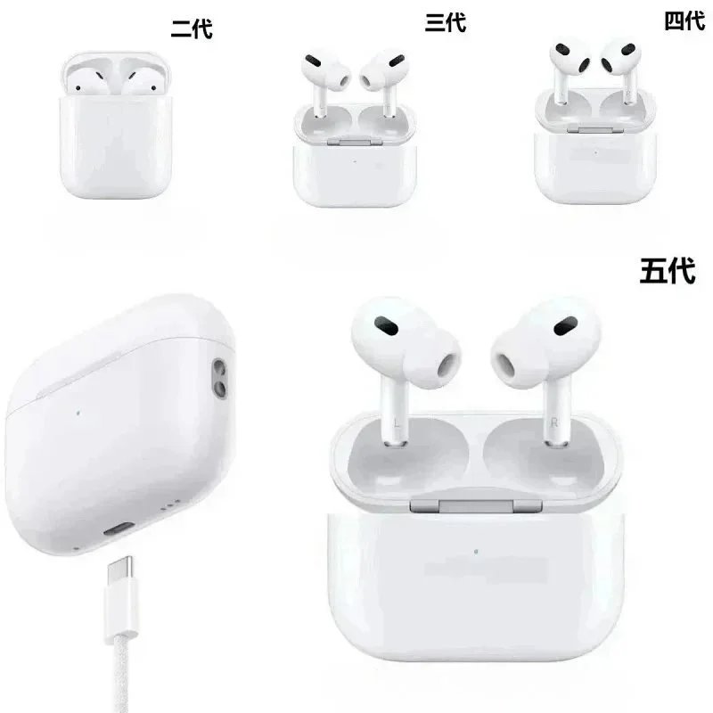 Apple AirPods Wireless Bluetooth Earbuds White