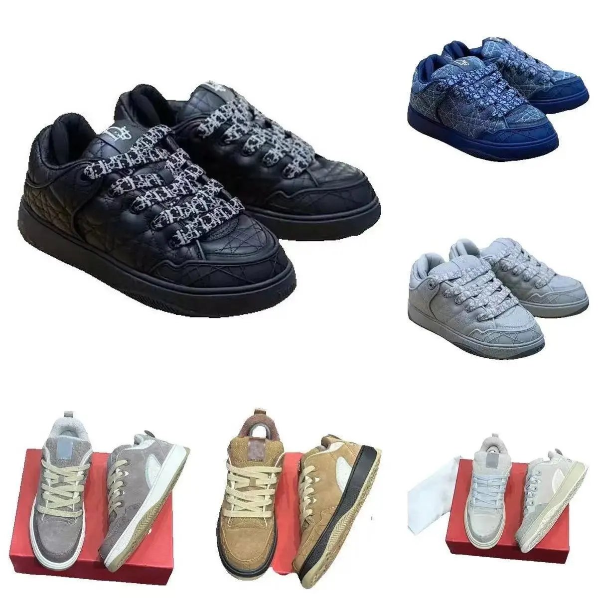 Dior B30 Chunky Sneakers Multicolor