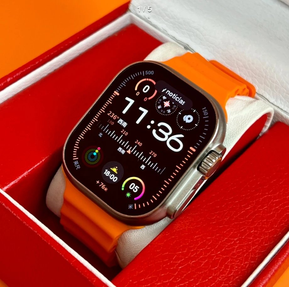Apple Watch Ultra rugged smartwatch Orange