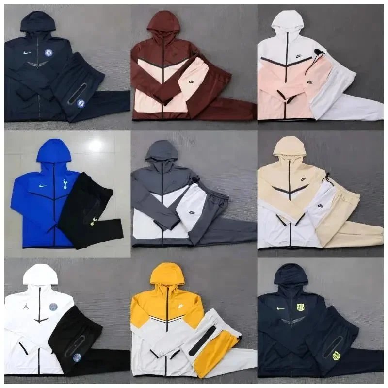 Nike Tech Fleece casual Tracksuit Set Multicolor