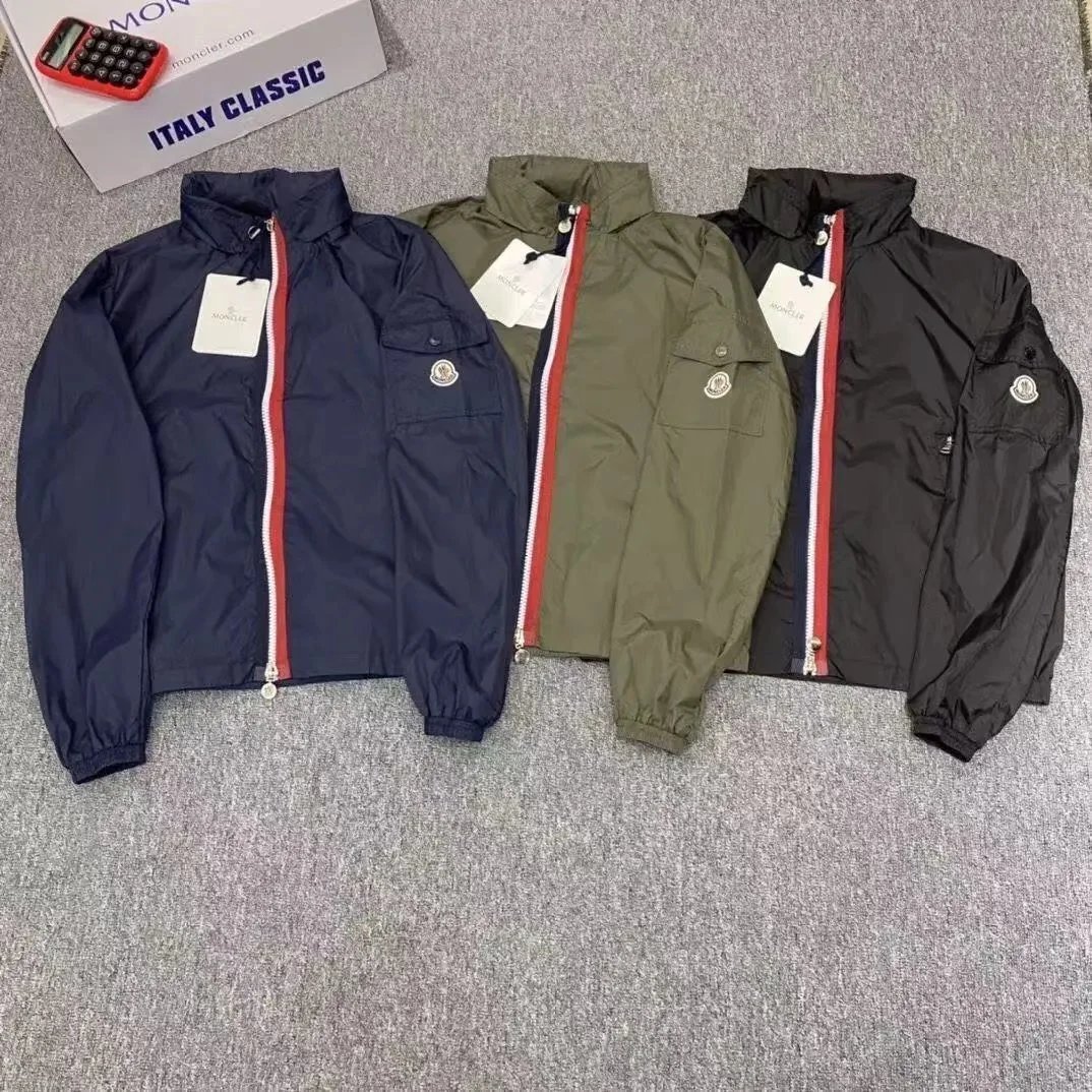 Moncler Windbreaker Lightweight Jacket Multicolor