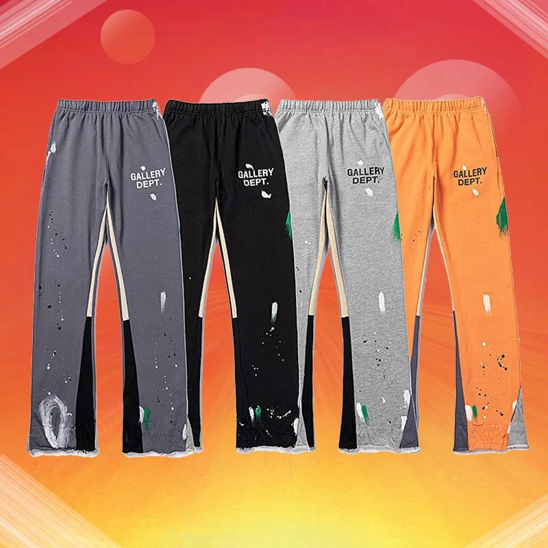 Gallery Dept. Paint Splatter Flare Sweatpants Multicolor