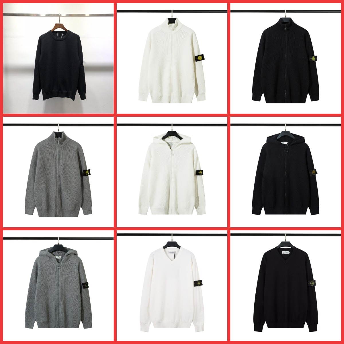 Stone Island Knitwear Casual Sweaters and Cardigans Multicolor