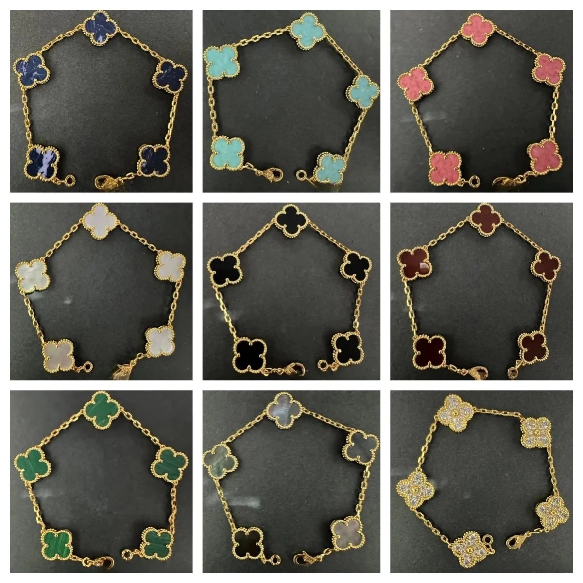 Van Cleef & Arpels VCA Alhambra Bracelet Multicolor Jewelry