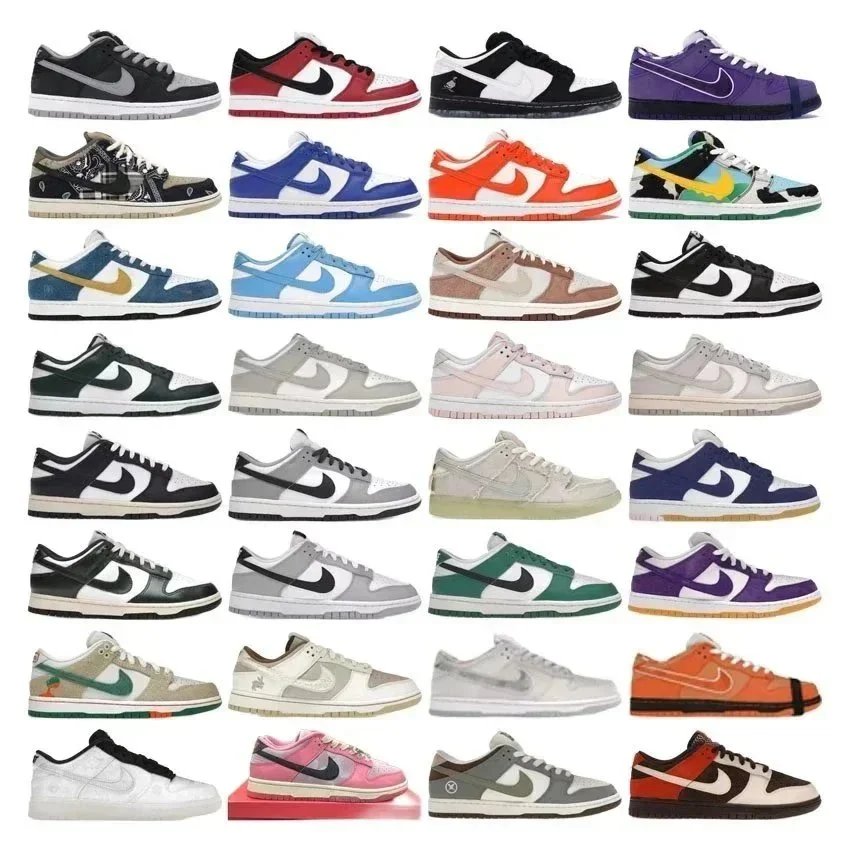 Nike Dunk Low Collection Retro Sneakers Multicolor