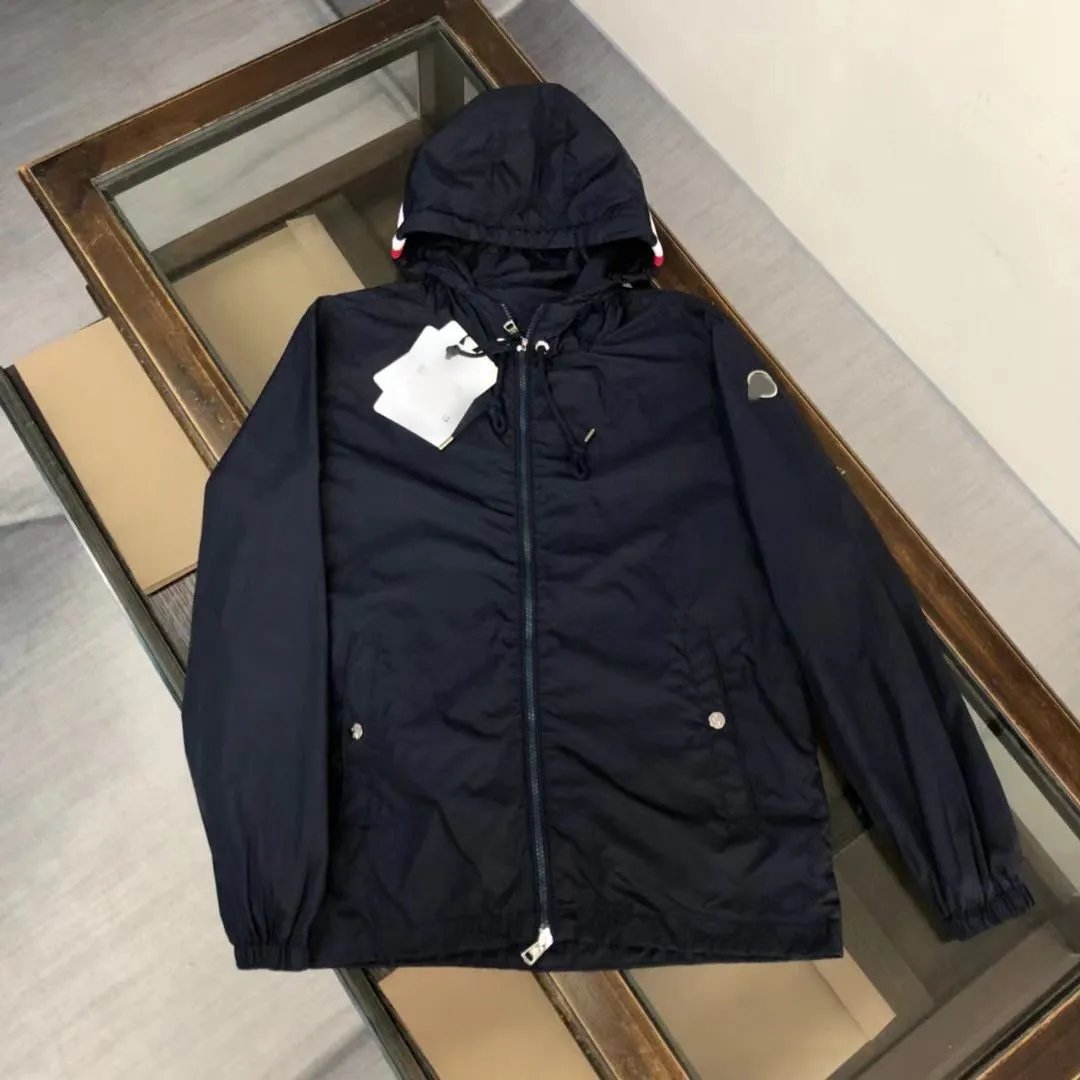 Moncler Lightweight Windbreaker Jacket Navy