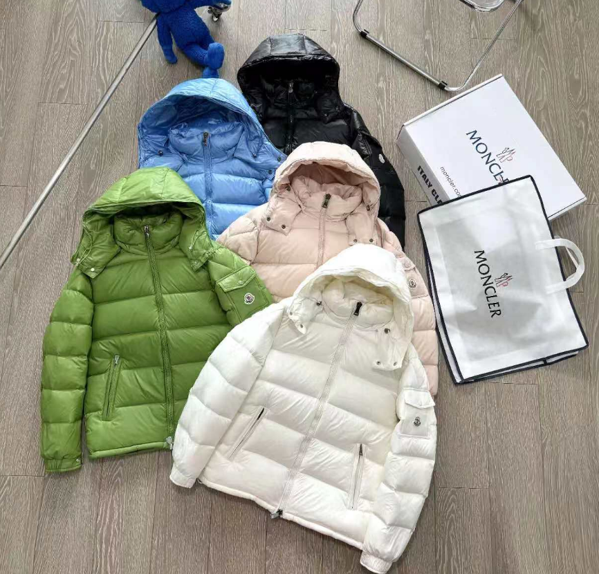Moncler Maya Puffer Down Jacket Multicolor