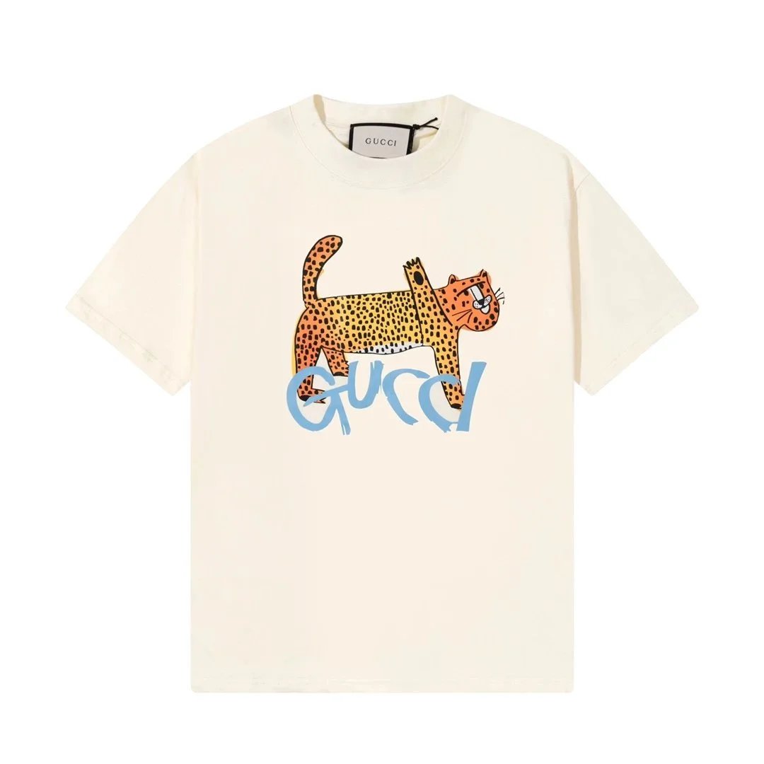 Gucci Graphic Cotton T-Shirt White