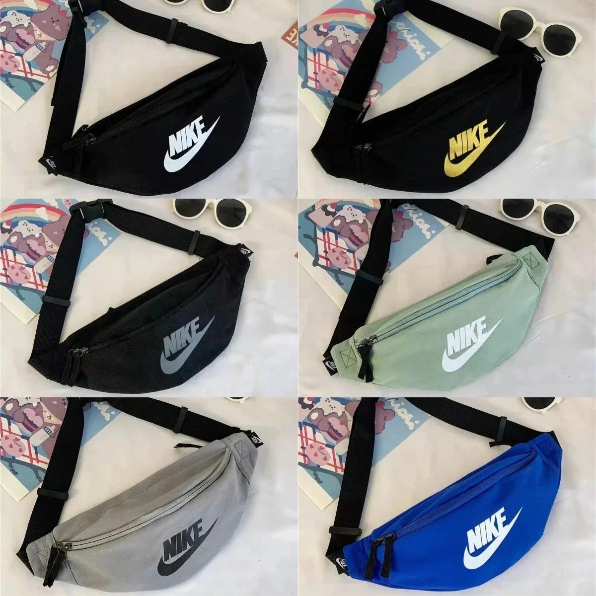Nike Heritage Sporty Waist Bag Multicolor