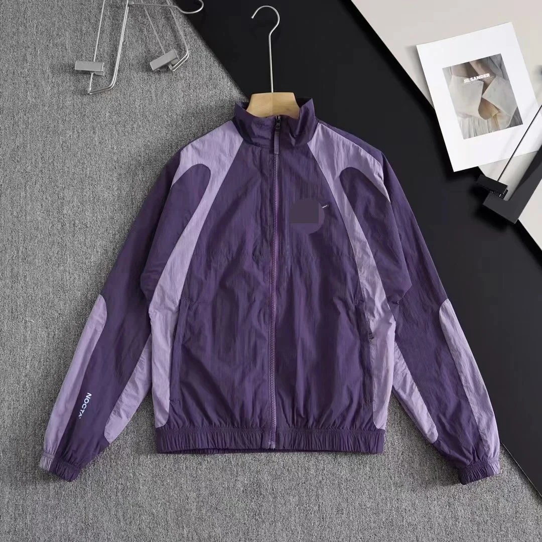 Nike NOCTA Track Jacket Sporty Windbreaker Purple