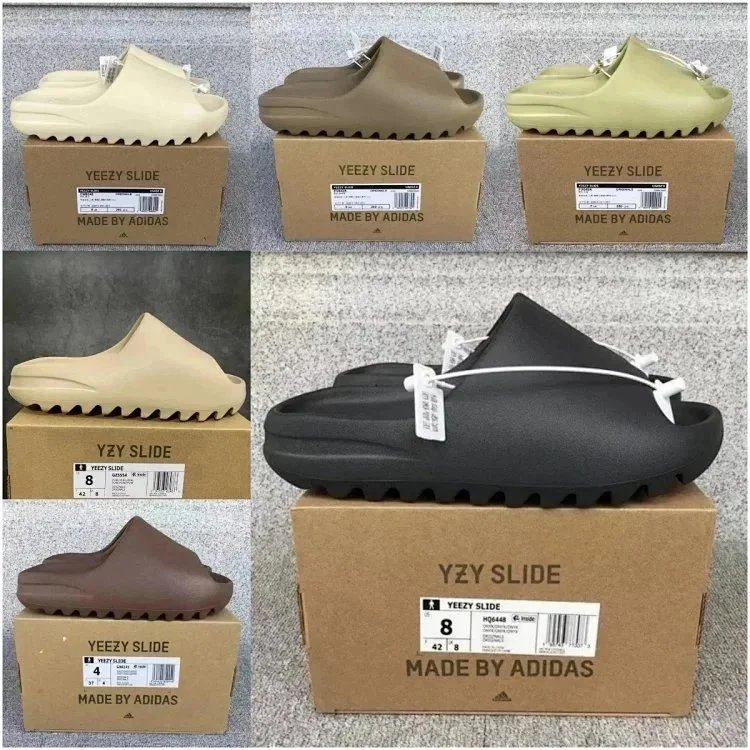 Adidas Yeezy Slide Chunky Casual Slides Multicolor