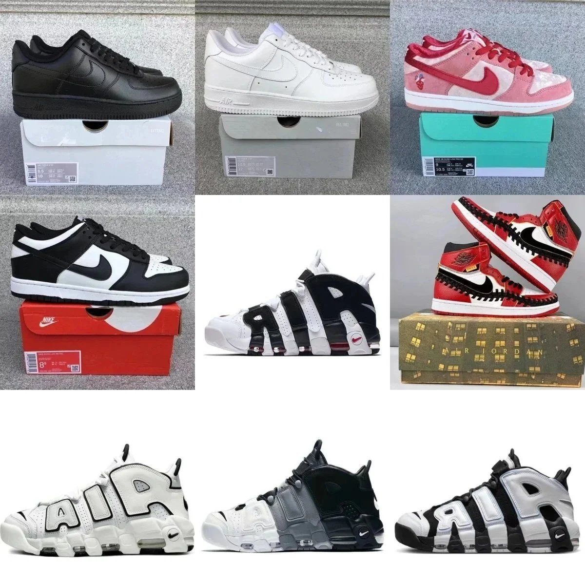 Nike Assorted Collection Casual Sneakers Multicolor