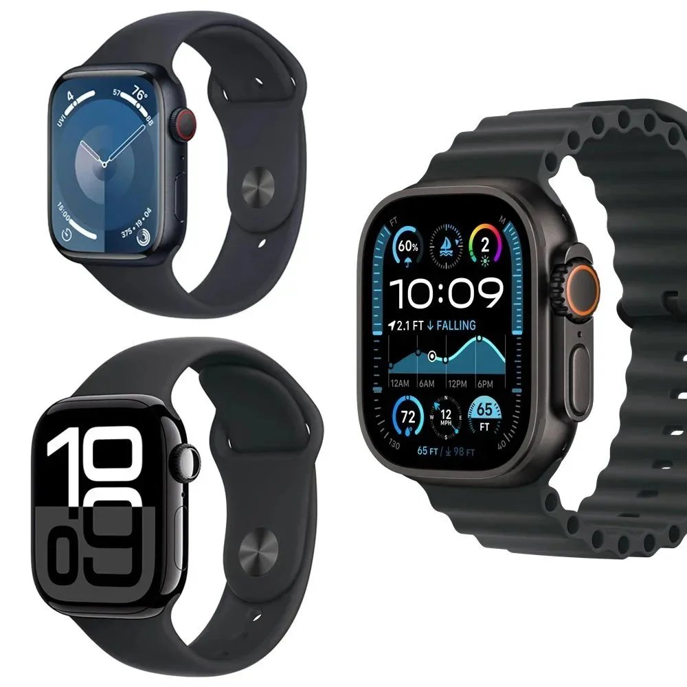 Apple Watch Series 9 and Ultra 2 Smartwatch Black