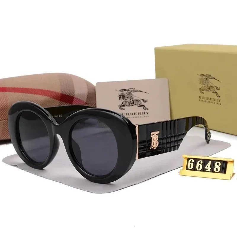 Burberry BE4360 Oversized Sunglasses Black